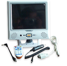 8" TFT LCD COLOR TV & MONITOR