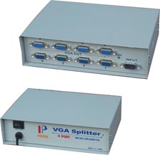 VGA SPLITTER 1&nbsp;X 8 MONITOR